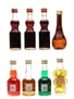 Assorted Spanish Liqueurs Cobana, Fuentes Aliaga, Mahon 8 x 5cl