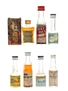 Assorted Italian Liqueurs Averna, Carpano, Illva, Todisco, Toschi 7 x 2cl-5cl