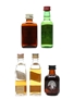 Assorted Blended Scotch Whisky Ballantine's, Grand Old Parr, Johnnie Walker and J & B 5 x 5cl