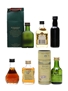 Assorted Whisky Liqueurs Buchanan's, Celting Crossing, Cock O' The North, Irish Mist, Stag's Breath & Wallace 6 x 5cl