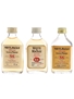 Whyte & Mackay Bottled 1970s & 1980s 3 x 5cl / 40%