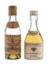 Pellisson 3 Star & Salignac 5 Star Bottled 1950s 2 x 5cl