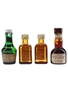 Benedictine, Cointreau & Grand Marnier Bottled 1960s-1970s 4 x 3cl-5cl