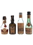 Benedictine, Rocher Freres, Senancole & Vieille Cure Bottled 1930s-1940s 4 x 3cl