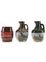 Montrose & Rutherford's Ceramic Decanters  3 x 5cl / 40%