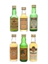 Assorted Blended Scotch Whisky Ambassador, Glen Niven, Inver House, Langs, The Three Scotches & Walkers 6 x 5cl