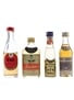 Assorted Brandy Master's, Metaxa, Three Barrels 4 x 2.9cl-6cl