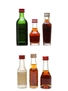 Assorted German & Russian Spirits & Liqueurs  6 x 2cl-4cl