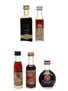 Assorted Bitter Liqueurs Aperitif, Fernettchen, Fernet-Branca, Ramazzotti & Unicum 5 x 2-5.5cl