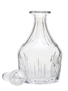 Crystal Decanter With Stopper  27.5cm x 11.5cm