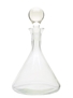 Ship's Decanter With Stopper  27cm x 16.5cm