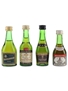 Assorted Cognac Chabanneau, Denis Mounie, Gautier & Marett 4 x 3cl / 40%