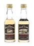 Blair Athol & Dufftown Glenlivet 8 Year Old Bottled 1970s - Arthur Bell & Sons 2 x 5cl / 40%