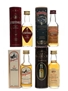 Assorted Single Malts Auchentoshan, Drumguish, Glenfarclas & Glen Garioch 4 x 5cl