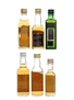 Assorted Blended Scotch Whisky Bonnie Charlie, Old Court, Passport, Red Hackle, Royal Scot & Seagram's 6 x 3cl-5cl / 40%