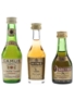 Camus, Hine & Rouyer  3 x 3-5cl / 40%