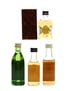 Assorted Speyside Single Malts Cardhu, Glenfiddich, Glen Grant & Tamdhu 4 x 5cl