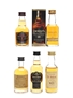 Assorted Scotch Whisky Chivas Regal, Dewar's, Monkey Shoulder, Rob Roy & Te Bheag 5 x 5cl