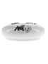 Black & White Cigar Ashtray  12cm x 12cm x 4cm