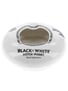 Black & White Cigar Ashtray  12cm x 12cm x 4cm