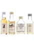 Assorted Single Malts Aberlour, Glenfarclas, Linkwood & Oban 4 x 5cl