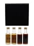 Cadenhead's Whisky Shop Miniatures Benriach, Glen Garioch, Glen Moray, Inchgower 4 x 5cl