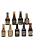 9 x Assorted Cream Liqueur Miniatures 