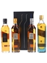 Johnnie Walker Collection Black, Gold, Platinum & Blue Label 4 x 20cl / 40%