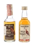 Wild Turkey 8 Year Old Bottled 1980s & 1990s 2 x 5cl / 43.4%