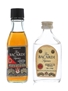 Bacardi Carta Blanca & Premium Black Bottled 1970s & 1980s 2 x 5cl / 40%