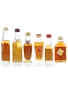 Assorted Brandy Anglias, Armand, Carlos III, Keo Five Kings, Jacobi & Metaxa 6 x 3cl-5cl