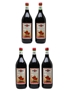 Martini Rosso Vermouth Bottled 1970s - Large Format 5 x 150cl / 17%