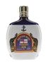 Pusser's Navy Rum Ceramic Hip Flask Bottled 1970s-1980s 20cl / 54.5%