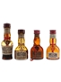 Grand Marnier Bottled 1970s-1980s 4 x 3cl-5cl