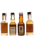 Woodstock, Guckenheimer, Hunter & Lord Calvert Bottled 1960s & 1980s 4 x 4.7cl