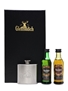 Glenfiddich Miniatures & Hip Flask 12 & 15 Year Old 2 x 5cl / 40%