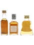 Bell's, Gilbey's & Old Rarity Bottled 1970s 3 x 3.9cl-5cl