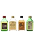 Assorted Blended Scotch Whisky Black Bottle, Holt's Buff Label, Pinwinnie & The Three Scotches 4 x 4cl-5cl