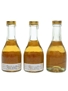 De Royanne 3 Star Bottled 1960s-1970s 3 x 3.5cl / 40%