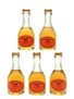 Calvet Orange Bottled 1970s 5 x 3cl / 40%