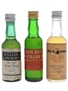 Moliq's Pride, Pig's Nose & William Lawson's Bottled 1970s 3 x 4cl-4.7cl