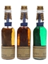 Vlahov Cacao, Curacao & Menthe Liqueurs Bottled 1960s 3 x 3cl