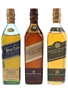 Johnnie Walker Blends Blue, Green & Gold Label 3 x 20cl