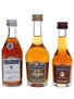 Martell Cordon Bleu, Medaillon & VSOP  3 x 3cl-5cl / 40%