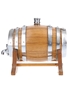 White Horse Whisky Barrel Dispenser Andrew Dewar-Durie, White Horse Distillers Ltd. 1968-1983 16.5cm x 21.5cm x 10.5cm