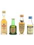 Bols, Metaxa, OroPilla & Stock Brandy  4 x 2.8cl-4cl