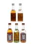 Haggipavlu & Keo Brandy Bottled 1970s 5 x 5cl / 40%