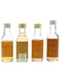 Assorted Speyside Single Malts Cragganmore, Glendullan, Glen Moray & Tamdhu 4 x 5cl