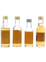 Assorted Highland Single Malts Deanston Malt, Glenordie, Oban & Tullibardine 4 x 5cl