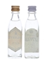 Gilbey's & Greenalls London Dry Gin Bottled 1970s 2 x 5cl / 40%